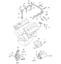 Diagram for Kia Sedona Ignition Coil - 2730039050