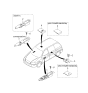 Diagram for 2003 Kia Sedona Power Window Switch - 0K53A66360A00