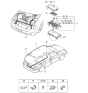 Diagram for 1997 Kia Sephia Fuse - K991051130