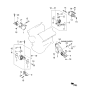 Diagram for Kia Sedona Transmission Mount - 0K52Y39066