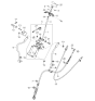 Diagram for 2005 Kia Sedona Shift Indicator - 0K51Y64350A