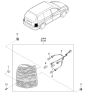 Diagram for 2005 Kia Sedona Tail Light - 0K53A51160