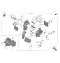 Diagram for 2022 Kia Seltos Evaporator - 97927Q5000