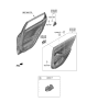 Diagram for 2023 Kia Seltos Door Handle - 83620Q5010SA1