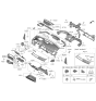 Diagram for 2024 Kia Seltos Hazard Warning Switch - 93790Q5000CDD