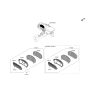 Diagram for 2022 Kia Seltos Speedometer - 94011Q5200