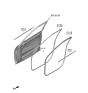 Diagram for 2022 Kia Seltos Weather Strip - 82120Q5000