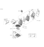 Diagram for Kia Seltos Air Bag Control Module - 80620Q5000