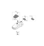 Diagram for 2023 Kia Seltos Dome Light - 92850Q5000BGA