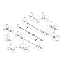 Diagram for Kia Seltos Axle Shaft - 49600Q5000