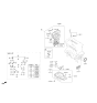 Diagram for Kia Optima Hybrid Dipstick - 266112E021