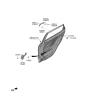 Diagram for 2024 Kia Seltos Door Handle - 82661Q5200