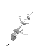 Diagram for 2021 Kia Seltos Turn Signal Switch - 93406Q5750