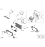 Diagram for 2023 Kia Soul Radiator Cap - 25441M0000