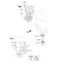 Diagram for 2021 Kia Seltos Timing Cover - 213502B800