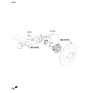 Diagram for 2023 Kia Seltos Wheel Hub - 52730Q5000