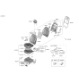 Diagram for Kia Seltos Seat Heater - 88370Q5000