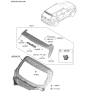 Diagram for 2024 Kia Seltos Windshield Washer Nozzle - 98930Q5000