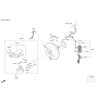 Diagram for 2022 Kia Seltos Brake Master Cylinder Reservoir - 58510Q5150