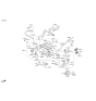Diagram for Kia EGR Valve - 283242G200