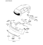 Diagram for 2009 Kia Forte Antenna - 954201M200