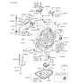 Diagram for Kia Spectra SX Automatic Transmission Filter - 4632123001