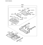 Diagram for 2011 Kia Forte Koup Floor Pan - 655001M210