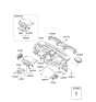 Diagram for 2013 Kia Forte Air Bag - 845301M500