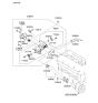 Diagram for 2010 Kia Forte Cooling Hose - 254692G500