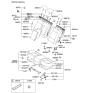 Diagram for 2010 Kia Forte Koup Seat Cover - 891601M010AF1