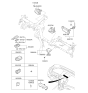 Diagram for 2009 Kia Forte Koup Transmitter - 954301M100