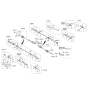 Diagram for Kia Forte Koup Axle Shaft - 495011M310