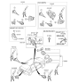 Diagram for Kia Ignition Lock Assembly - 819001MB00