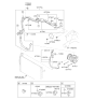 Diagram for Kia Forte Koup A/C Hose - 977621M100