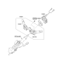 Diagram for Kia Turn Signal Switch - 934102M110