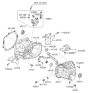 Diagram for 2010 Kia Forte Transmission Mount - 4317532320