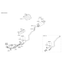 Diagram for Kia Forte Exhaust Pipe - 286501M210