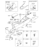 Diagram for 2013 Kia Forte Armrest - 846601M000WK