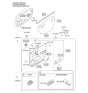 Diagram for 2009 Kia Forte Koup Power Window Switch - 935701M710WK