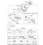 Diagram for 2010 Kia Forte Koup Steering Wheel - 561111M200AHV