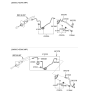 Diagram for 2010 Kia Forte Hydraulic Hose - 416311M200