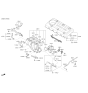 Diagram for 2011 Kia Forte Koup Crankcase Breather Hose - 289242G100