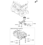 Diagram for Kia Forte Koup Oil Pump Rotor Set - 2131125000