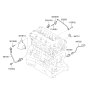 Diagram for 2009 Kia Forte Knock Sensor - 392502G200