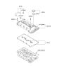 Diagram for Kia Forte Koup Crankcase Breather Hose - 267102G300