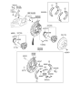 Diagram for 2020 Kia Niro EV Wheel Stud - 517522K000