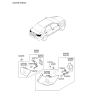 Diagram for 2007 Kia Spectra Headlight Bulb - 1864427088N