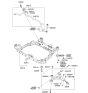 Diagram for Kia Forte Sway Bar Bushing - 548131H100