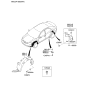 Diagram for 2011 Kia Forte Wheelhouse - 868121M000