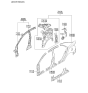 Diagram for 2012 Kia Forte Koup Fuel Filler Housing - 715311M200